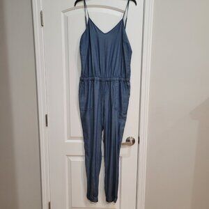 A.N.A Womens denim Jumpsuit M